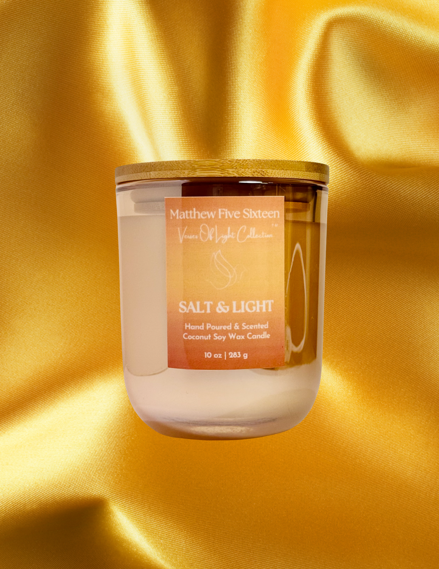 Salt & Light Wickless Candle