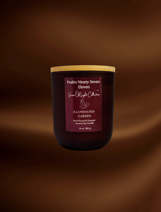 Illuminated Garden Set - Psalm 97:11