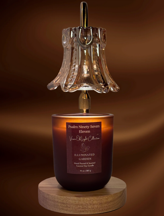 Illuminated Garden Wickless Candle