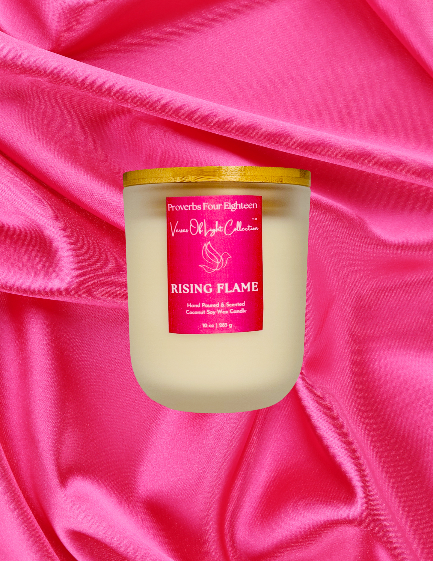 Rising Flame Wickless Candle
