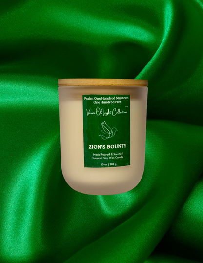 Zion's Bounty Wickless Candle
