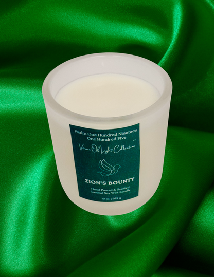 Zion's Bounty Wickless Candle