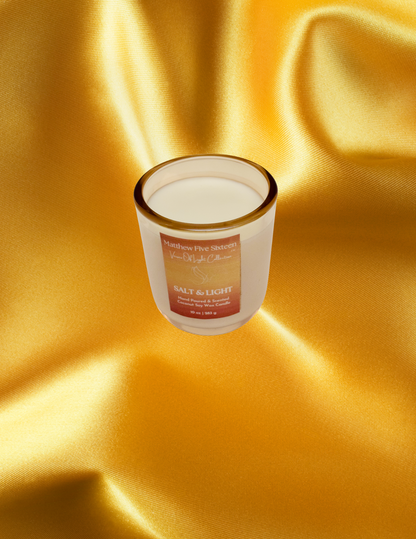 Salt & Light Wickless Candle