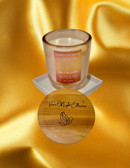 Salt & Light Wickless Candle