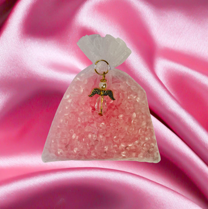 Eden's Harmony aroma bead sachet infused with premium fragrance oils and scripture-based messaging—faith-filled scent for drawers, closets, and prayer spaces.