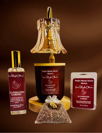 Illuminated Garden Set - Psalm 97:11