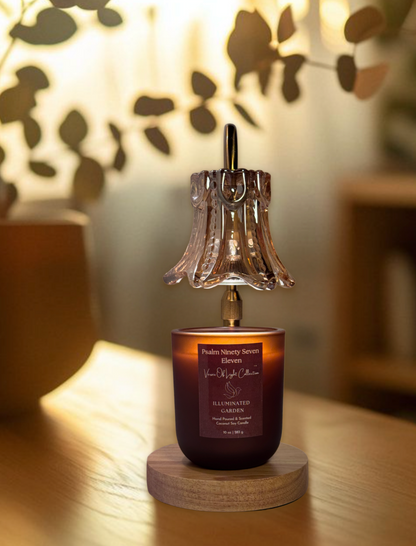 Illuminated Garden Wickless Candle