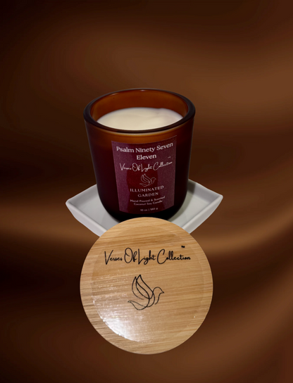 Illuminated Garden Wickless Candle