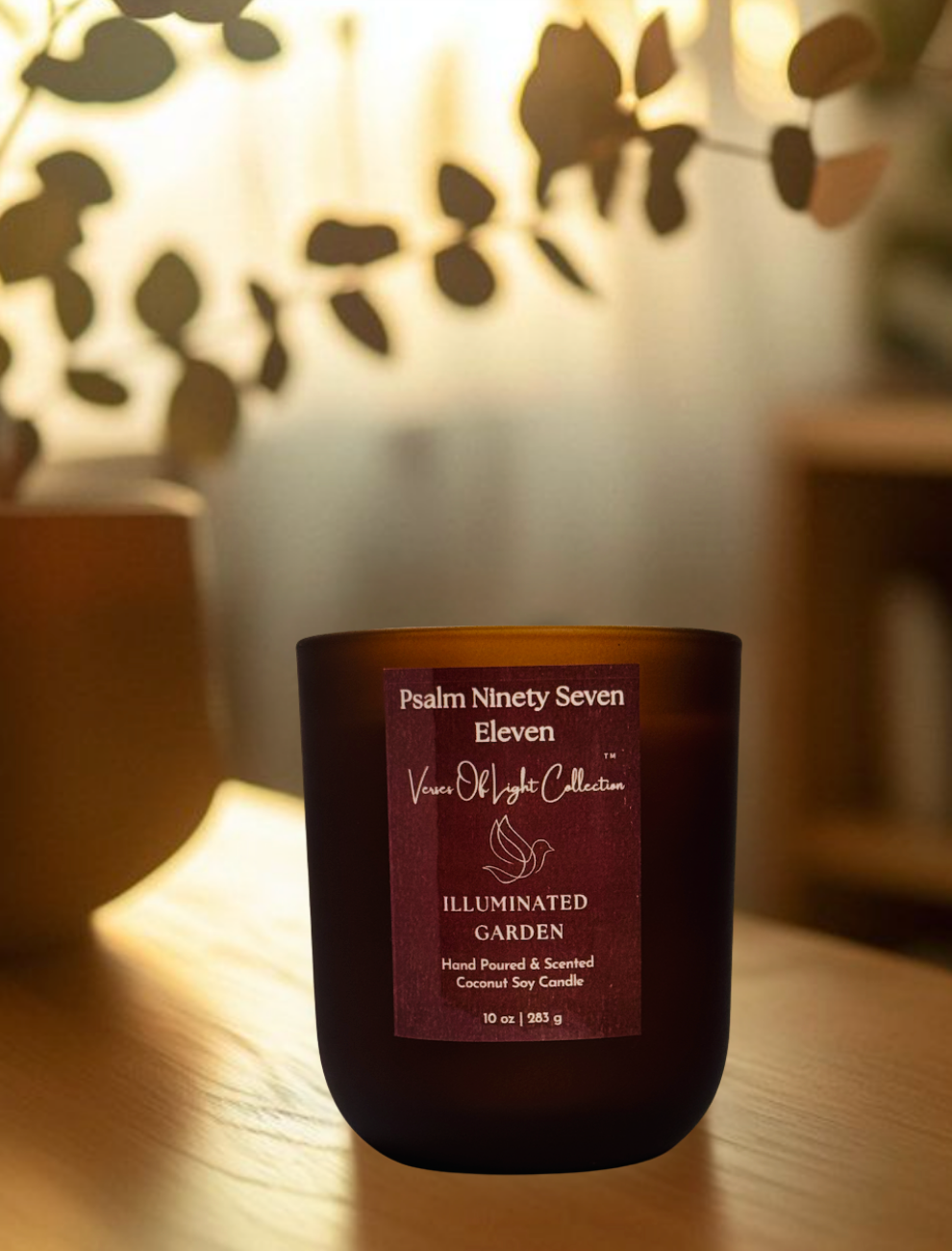 Illuminated Garden Wickless Candle