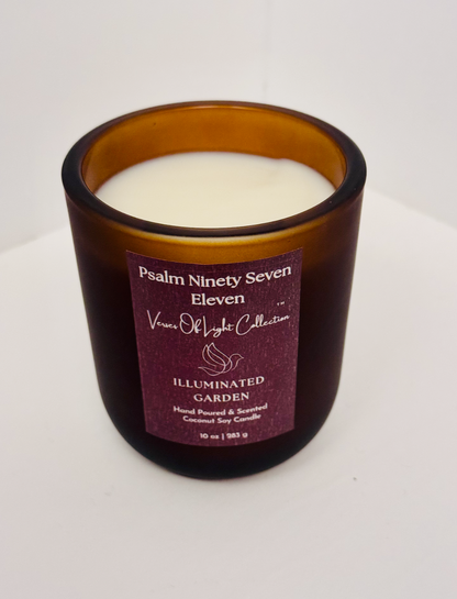 Illuminated Garden Wickless Candle