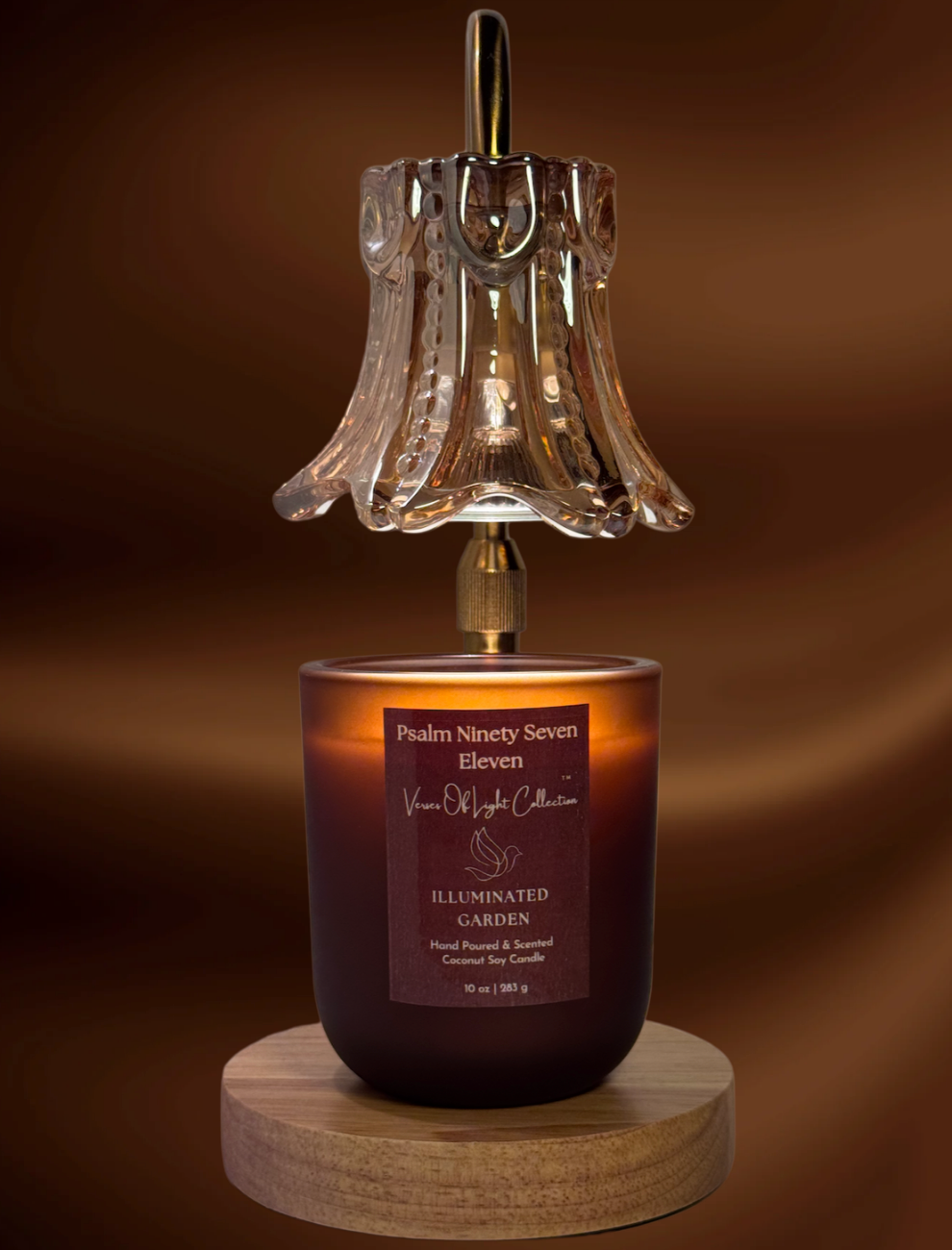 Illuminated Garden Wickless Candle
